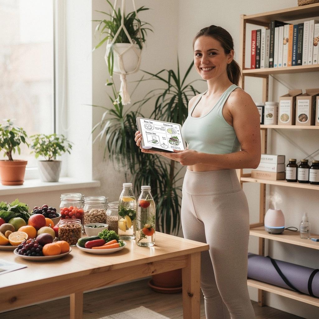 Zestaw zdrowych posiłków na stole, symbolizujący odpowiednie odżywianie w programie detoksykacyjnym.
